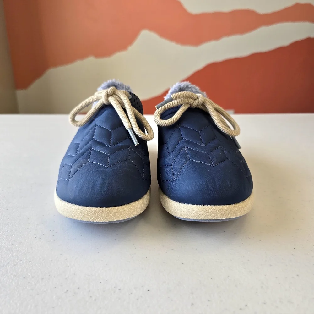 OluKai Mahiki Indoor Outdoor Slippers Slides Shoes Women's 9 Moonlit‎ Blue